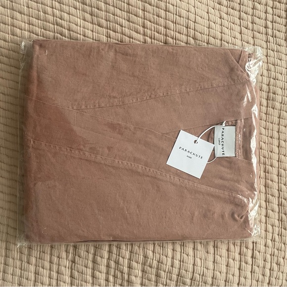 Linen Robe - Clay Color - Picture 3 of 3